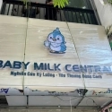 Bảng hiệu cửa hàng BABY MILK CENTRAL