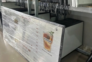 tranh đèn trà sửa