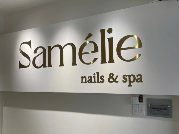 Chữ nổi Samélie Nails & Spa